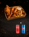 Meniu crispy +suc doză 330 ml