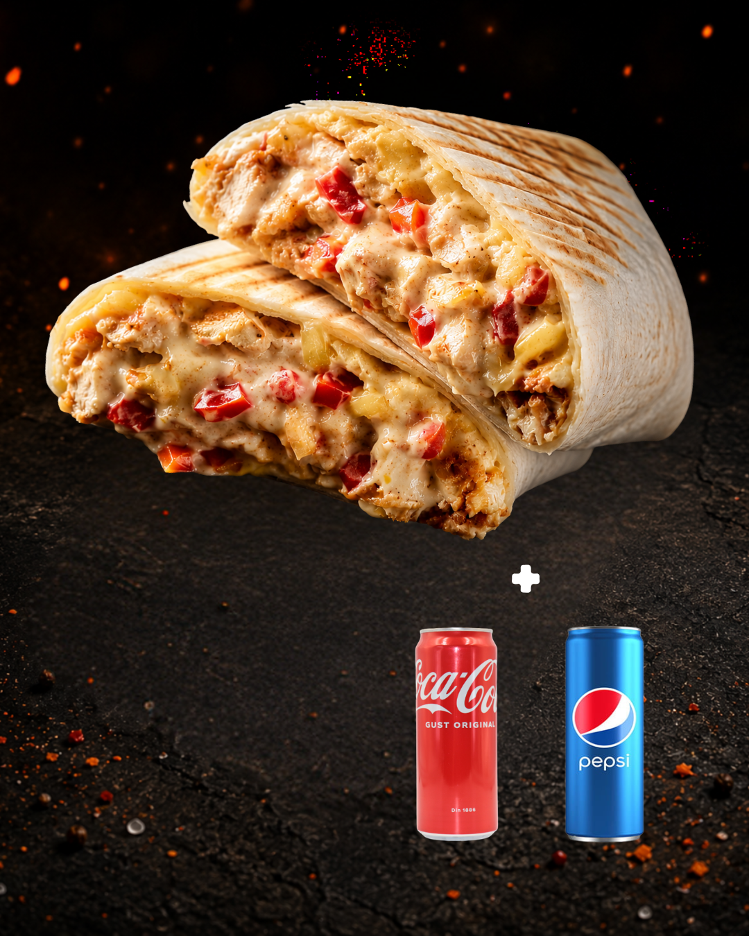 Meniu  Franch Tacos XL+ suc doză